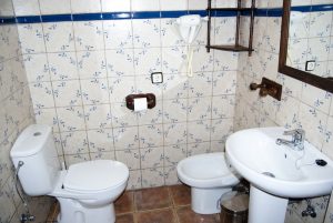 baño con bidé