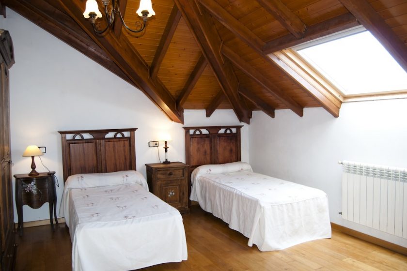 dormitorio camas individuales